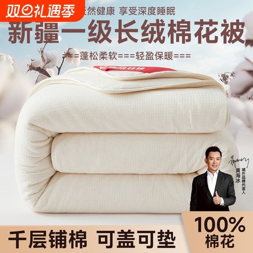 城外新疆一级长绒棉花被