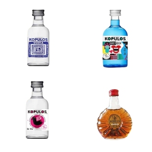 调酒基酒套装小瓶便利店白兰地xo伏特加组合微醺小酒鸡尾酒