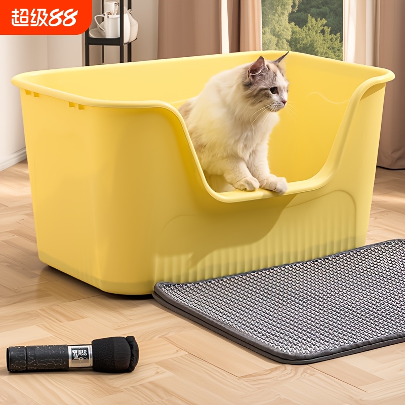 超大号猫砂盆半封闭防溅宠物用品