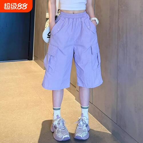 女童新款工装短裤|超2000次加购
