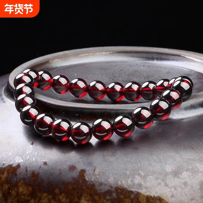 全网爆款精品酒红石榴石手链手串多圈水晶男女款通透红润饰品仿,饰品/流行首饰/时尚饰品新,手饰/手串,淘宝优惠券,粉丝福利购,淘宝优惠卷
