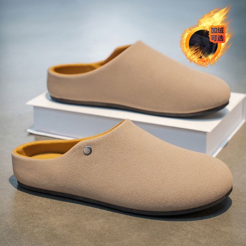 老钱风穆勒拖鞋男春季外穿办公室