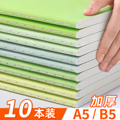 B5笔记本简约横线车线本软面抄