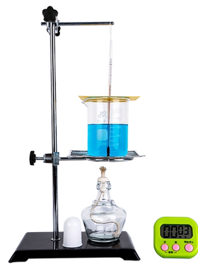 探究水沸腾时温度变化的特点八年级物理上册汽化和液化物态的变化热学操作考试实验加热套装教具教学仪器器材