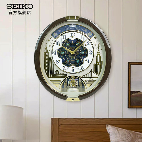 SEIKO精工整点音乐报时挂钟