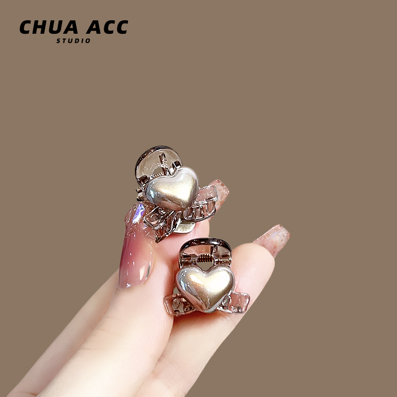 迷你小号爱心刘海抓夹