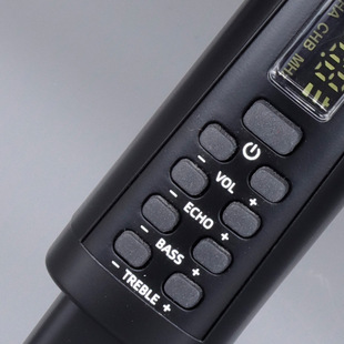 朗声万能线麦克风2.4g专业演出k歌充电混响高低音动圈话筒无舞台