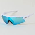 C40 Matte White Frame White Foot Cover Ice Blue Piece