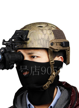 夜视仪头戴头盔红外线数码眼镜望远镜CS全黑高清pvs14户外议1倍野
