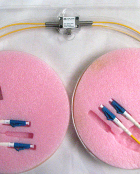 OPLINK双路机械可调光纤衰减器MVOADUALTDZAB21/23/51在线可调光衰MVOA进口双LC接头0~30DB直发香港澳门台湾