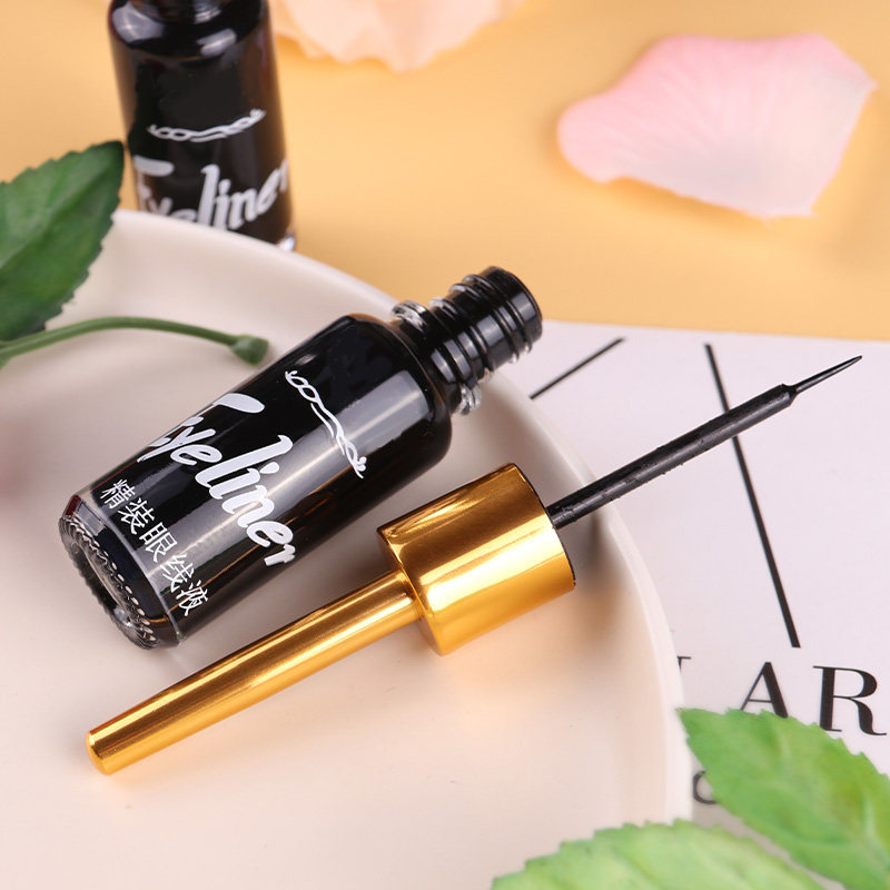 眼线液不易晕染软头硬头女正品游泳专用持久不易脱色细超细眼线笔