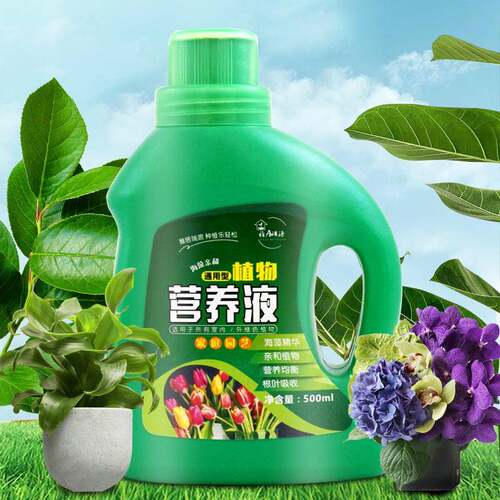 【盆栽花卉盆营养液花肥料植物通用盆栽水培绿萝发财有机叶面肥