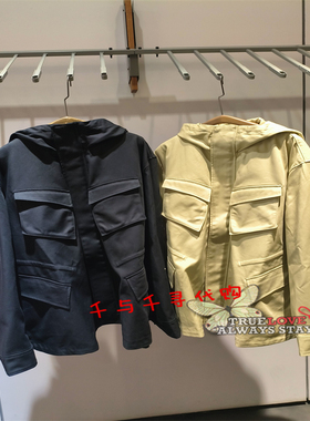 速发 JNBY/江南布衣2025秋款正品5P8615160连帽夹克外套风衣1795