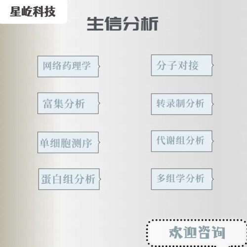多组学联合分析TCGA GEO公共数据库挖掘孟德尔随机化生信分析服务