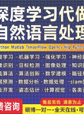 python代编程序深度学习代码问题机器学习解决指导调试代做作编写