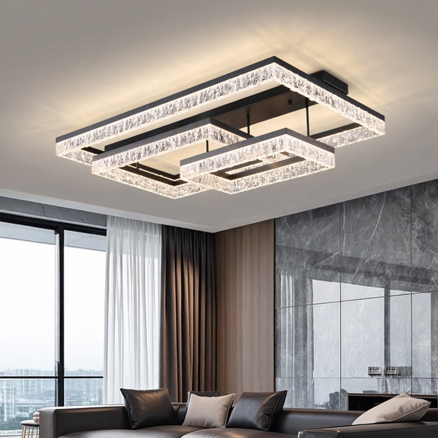 意式极简客厅吸顶灯现代简约轻奢