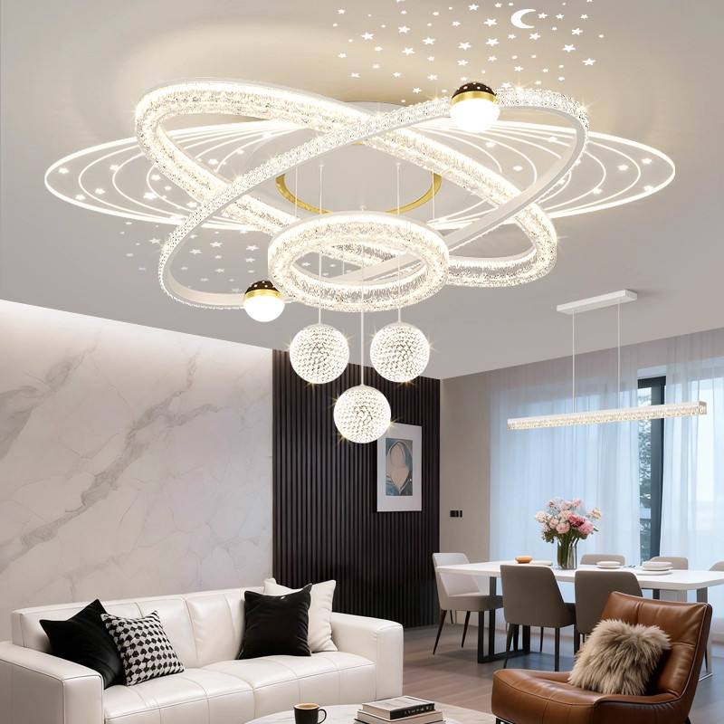 轻奢客厅灯2026新款网红艺术吸顶灯现代简约大厅主灯全屋套餐灯具,家装灯饰光源,客厅吸顶灯,淘宝优惠券,粉丝福利购,淘宝优惠卷