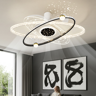 2026新款风扇灯客厅电扇一体灯具轻奢高级感客厅吊灯全屋套餐灯具