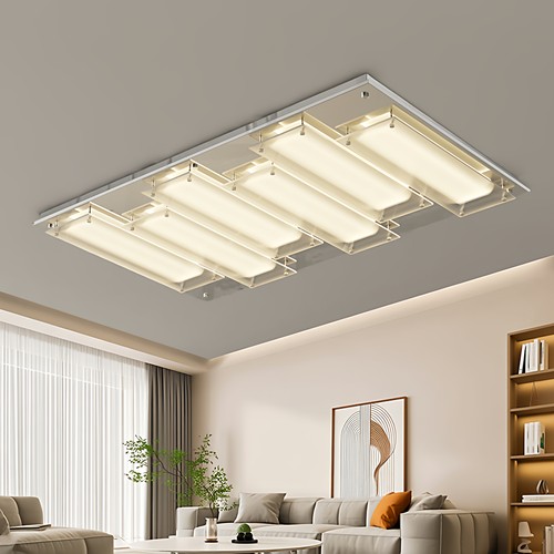 包豪斯钢琴键吸顶灯现代简约