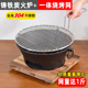 295铸铁炭火炉户外烧烤304不锈钢圆形烤网铸铁炭炉生铁烤肉炉家用