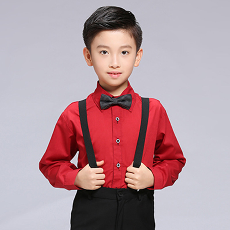 六一儿童节演出服男童衬衫少儿礼服花童礼服上装韩版学院风小男孩|msdalam kategori Kanak-kanak/Bayi/Keluarga dipasang, shirt - dari Buy2taobao.com untuk memberikan perkhidmatan ejen Taobao profesional membeli