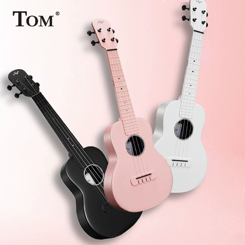 Укулеле из углеродного волокна с партитурой для начинающих, гитара подходит для мужчин и женщин для школьников, 23 дюймов