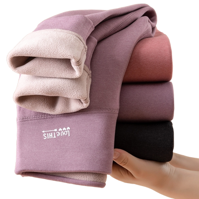 儿童德绒保暖裤秋冬加绒保暖裤