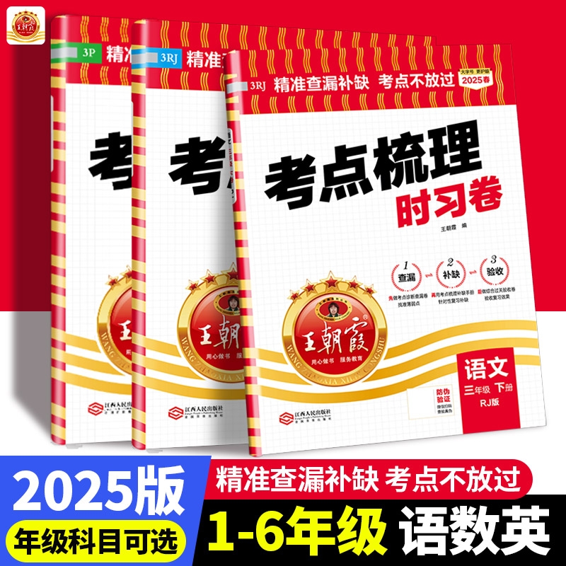 王朝霞考点梳理卷官方正品