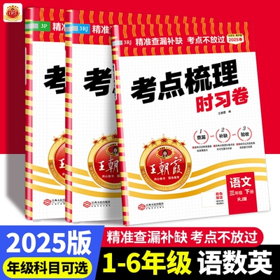 王朝霞考点梳理卷官方正品