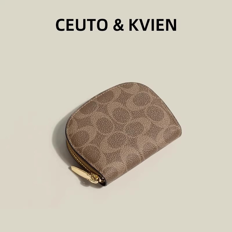 CEUTOKVIEN复古女士卡包2026新款高档零钱收纳包多卡位