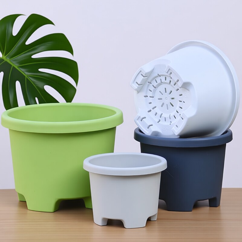 球根花盆加厚大号透气控根树脂百合郁金香矮胖种球种植盆高脚种菜