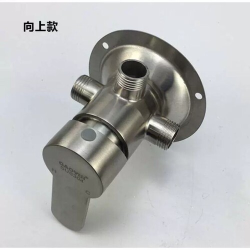 304不锈钢明装淋浴龙头混水阀冷热明管热水器开关洗澡花洒套装