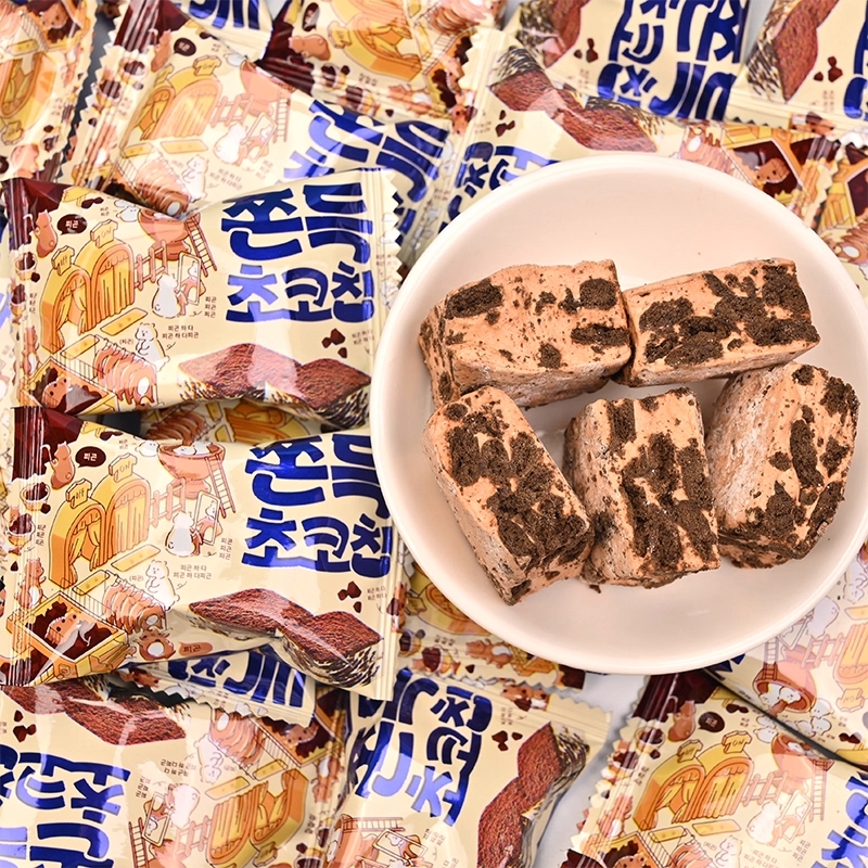 太古屋可可奶芙雪花酥牛轧糖饼干糕点心小吃喜糖休闲零食批发