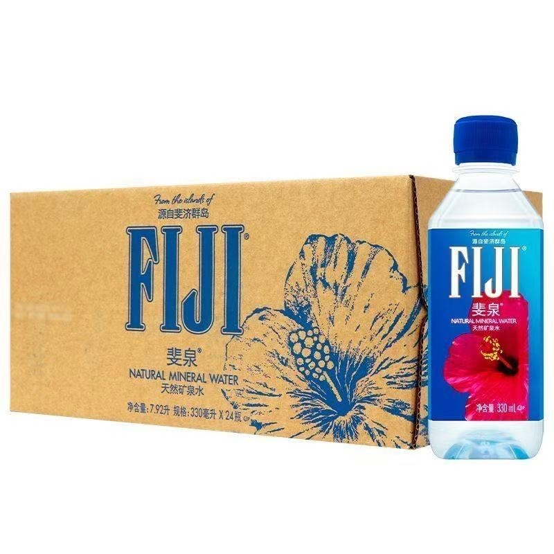 斐济FIJI斐泉天然矿泉水500ml/330ml多规格弱碱性高端