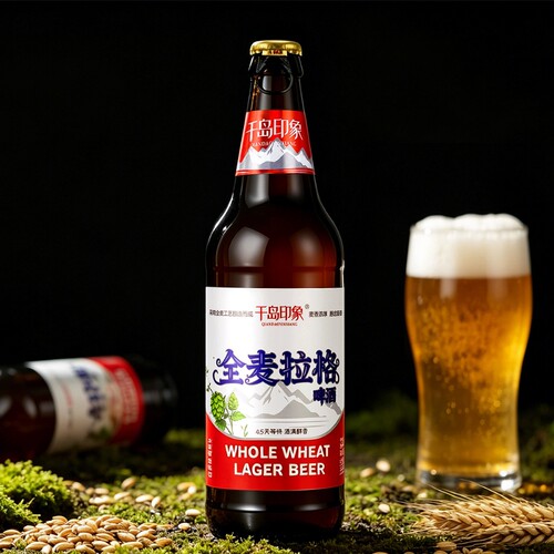 千岛印象全麦拉格啤酒8°P