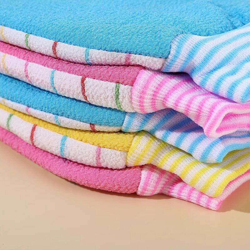 ab双面两用男女搓澡巾洗澡巾强力搓泥加厚家用纯棉搓澡神器搓背