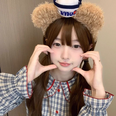 小熊摘星星 | 达菲熊水手海军帽游乐园发箍毛绒迪士尼头箍