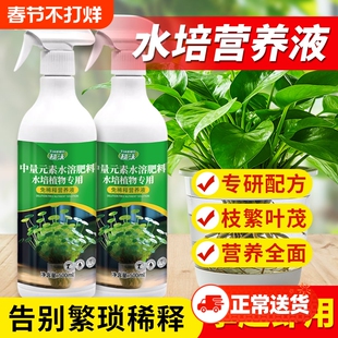 水培植物通用型营养液500ml免稀释生根促绿叶叶面肥液体肥叶面肥