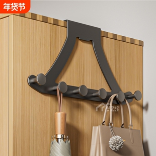 衣柜挂钩门后挂衣架外侧面挂架置物架柜顶柜子侧边挂衣钩收纳神器