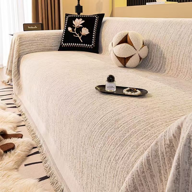 四季防滑沙发巾2025新款盖布沙发垫四季通用高级感全盖万能套双人