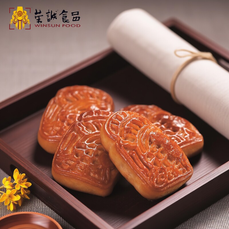 荣诚正宗广式腐乳饼肉馅饼潮汕特产传统糕点礼盒点心茶点零食美味