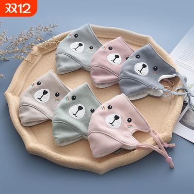 儿童保暖口罩婴儿宝宝冬季卡通小孩专用里层纯棉纱布可洗男童女童