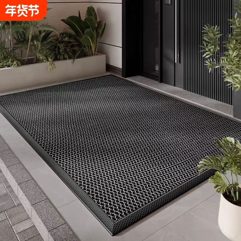 弹力网地垫防滑入户门垫免洗灰色吸水脚垫玄关门厅浴室垫耐脏卧室,居家布艺,入户地垫,淘宝优惠券,粉丝福利购,淘宝优惠卷