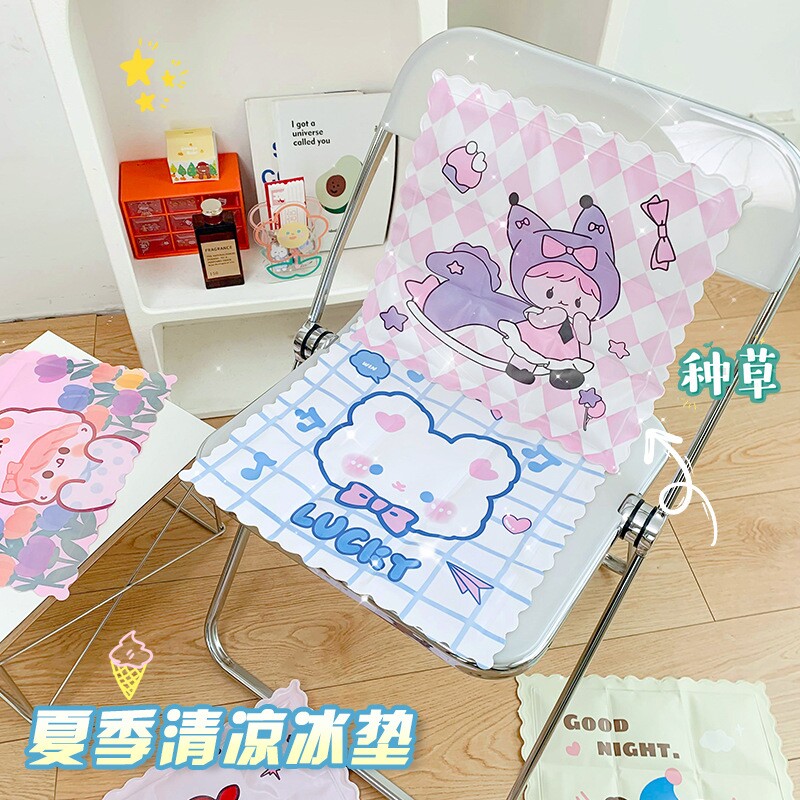 夏季冰垫坐垫凝胶免注水垫学生降温神器汽车椅子办公室冰凉枕沙发