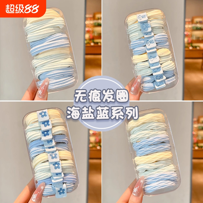 高马尾发绳高弹力耐用橡皮筋女扎头发圈2025新款高端春夏头绳头饰