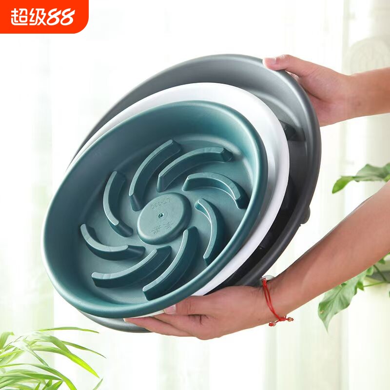 花盆底座托盘塑料花盘加厚底盘垫接水盘花盆垫底圆形底托防烂根