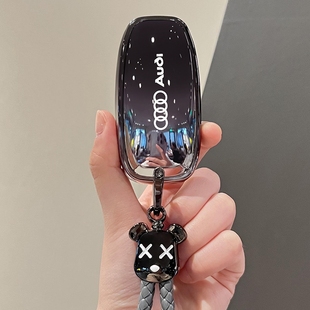 老款 奥迪A6L钥匙套A7车包A4L挂扣A5保护壳A8高档R8男女士汽车用品