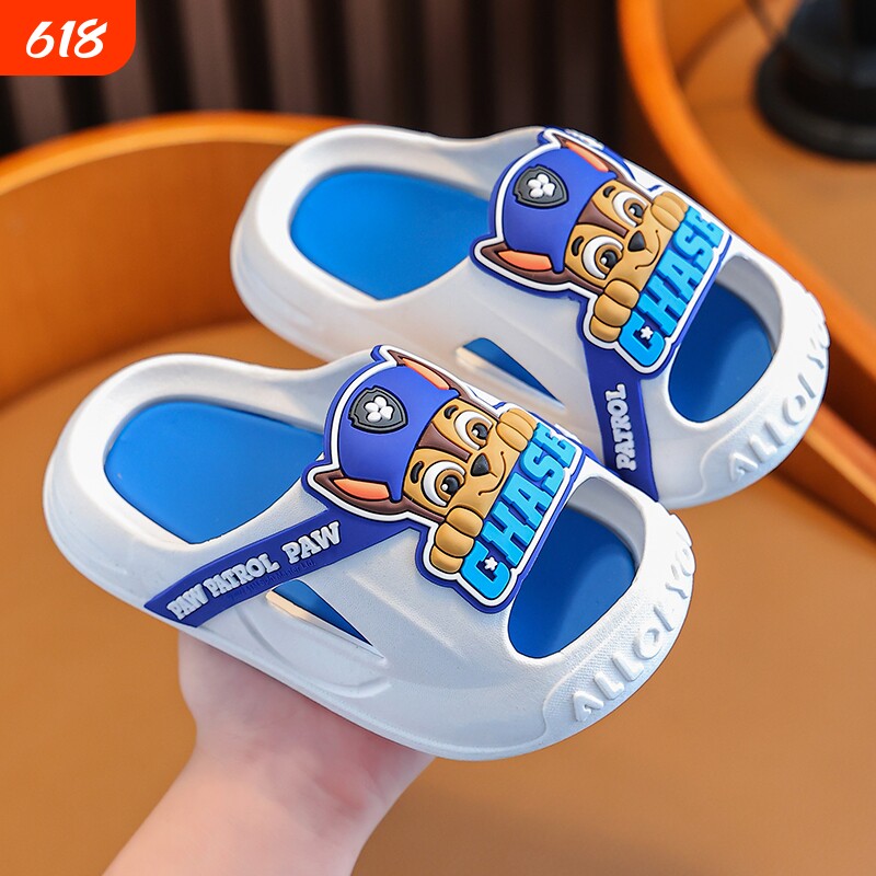 汪汪队儿童拖鞋2025新款男孩女童宝宝夏季室内防滑男童凉拖鞋阿奇