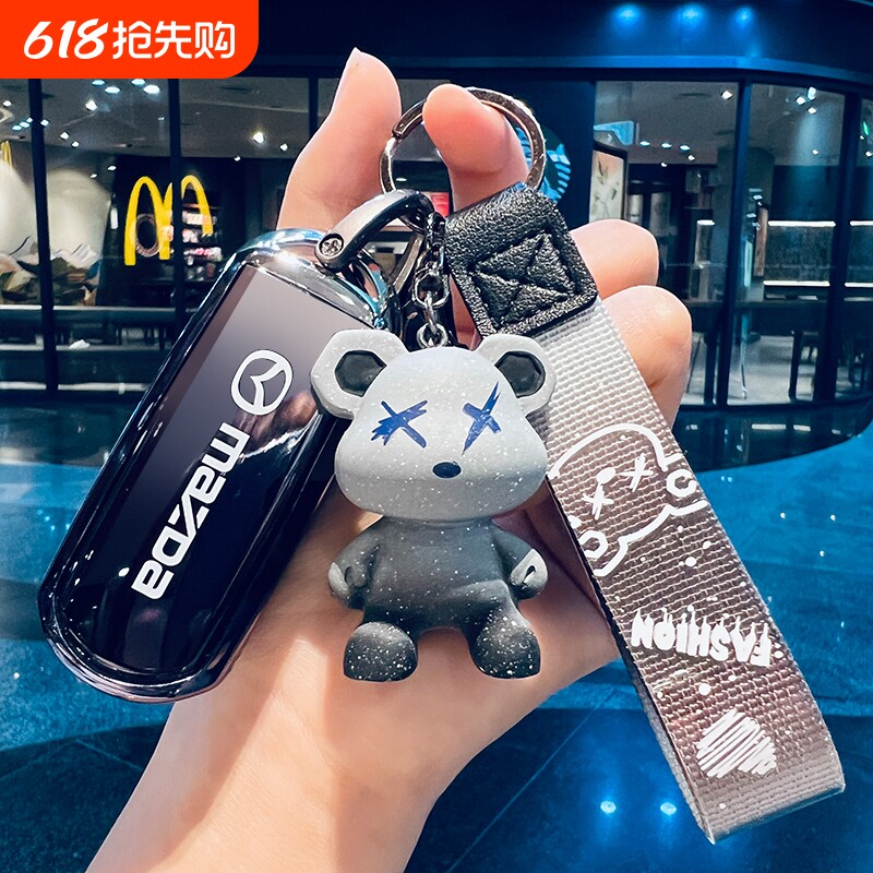 老款马自达cx5钥匙套马自达3昂克赛拉包阿特兹拉壳cx7/cx4