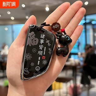 宝马3系钥匙套1 7系325车扣330Li外壳X1X3X5X6挂件530刀锋i3包